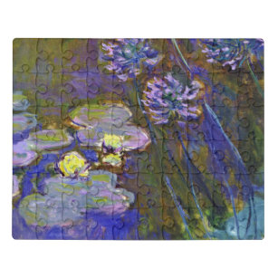 Claude Monet Water Lilies Agapanthus Puzzle