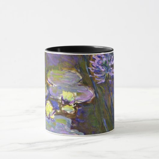 Claude Monet Water Lilies Agapanthus Tasse (Zentrum)