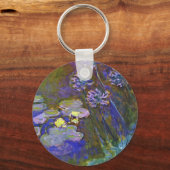 Claude Monet Water Lilies and Agapanthus Schlüsselanhänger (Vorderseite)