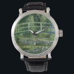 Claude Monet Water Lilies Armbanduhr<br><div class="desc">Claude Monet Water Lilies</div>