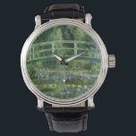 Claude Monet Water Lilies Armbanduhr<br><div class="desc">Claude Monet Water Lilies</div>