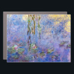 Claude Monet - Water Lilies Auto Magnet<br><div class="desc">Water Lilies / Nympheas von Claude Monet 1916-1919</div>