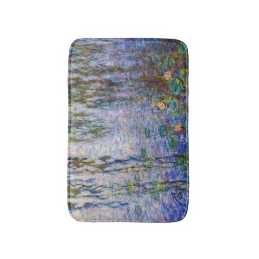 Claude Monet - Water Lilies Badematte (Vorderseite Vertikal)