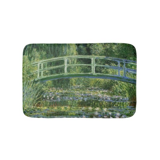 Claude Monet Water Lilies Badematte (Vorderseite)