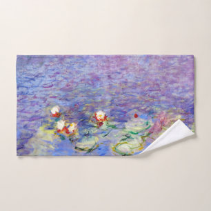 Claude Monet - Water Lilies Badhandtuch Set