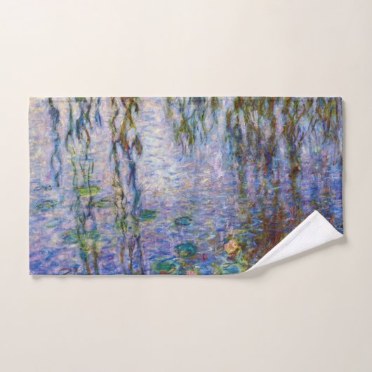 Claude Monet - Water Lilies Badhandtuch Set (Handtuch)