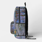 Claude Monet - Water Lilies Bedruckter Rucksack (Rechts)