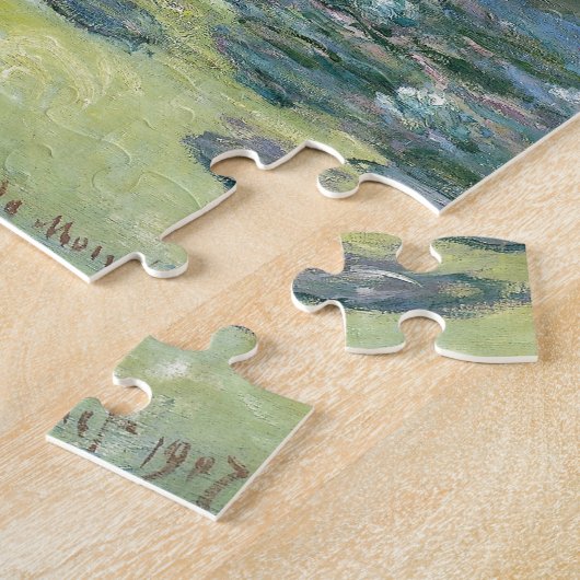 Claude Monet Water Lilies beeindruckendes Gemälde Puzzle (Seite)