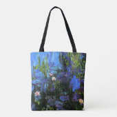 Claude Monet: Water-Lilies, blaues Indigo Tasche (Rückseite)