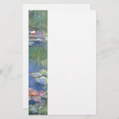 Claude Monet // Water Lilies Briefpapier (Vorne/Hinten)