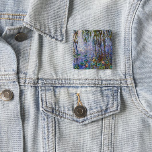 Claude Monet - Water Lilies Button (Beispiel)