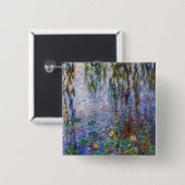 Claude Monet - Water Lilies Button (Vorne & Hinten)