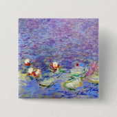 Claude Monet - Water Lilies Button (Vorderseite)