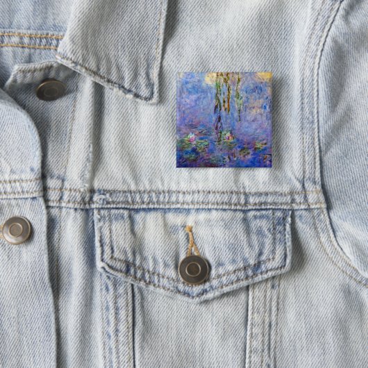Claude Monet - Water Lilies Button (Beispiel)