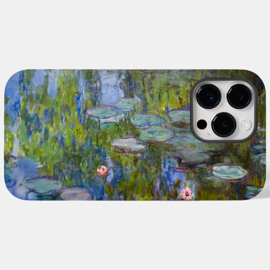 Claude Monet Water Lilies Case-Mate iPhone Hülle (Rückseite (Horizontal))