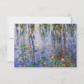 Claude Monet - Water Lilies Dankeskarte (Vorderseite)
