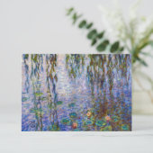 Claude Monet - Water Lilies Dankeskarte (Stehend Vorderseite)