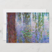 Claude Monet - Water Lilies Dankeskarte (Vorderseite)