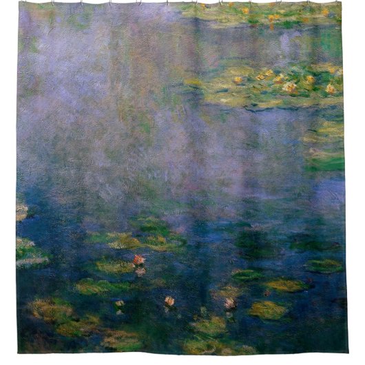 Claude Monet - Water Lilies Duschvorhang (Vorderseite)