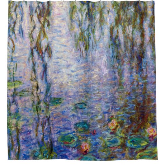 Claude Monet - Water Lilies Duschvorhang (Vorderseite)