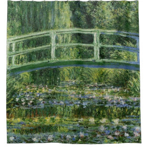 Claude Monet Water Lilies Duschvorhang
