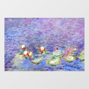Claude Monet - Water Lilies Fensteraufkleber