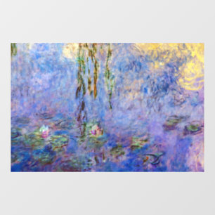 Claude Monet - Water Lilies Fensteraufkleber