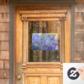 Claude Monet - Water Lilies Fensteraufkleber (Haustür)