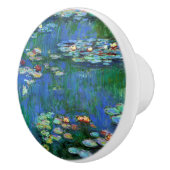 Claude Monet Water Lilies Fine Art Keramikknauf (Rechts)