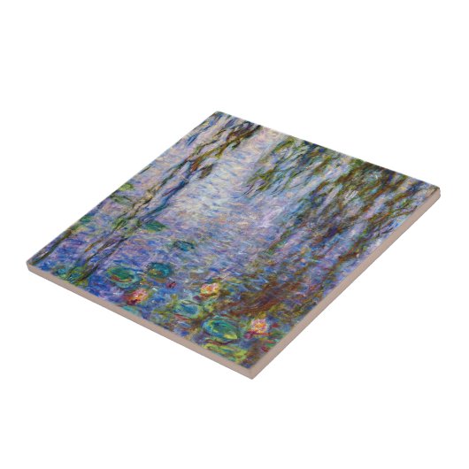 Claude Monet - Water Lilies Fliese (Seite)