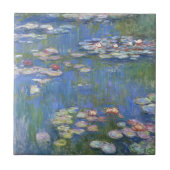 Claude Monet // Water Lilies Fliese (Vorderseite)