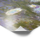 Claude Monet - Water Lilies Fotodruck (Ecke)
