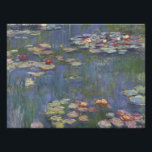 Claude Monet - Water Lilies Fotodruck<br><div class="desc">Water Lilies von Claude Monet, 1916. Claude Monet war Gründer der französischen Impressionistischen Malerei und der beständigste und produktivste Praktizierende der Philosophie der Bewegung, seine Wahrnehmungen vor der Natur zu äußern, vor allem, wie sie auf Landschaftsmalerei in der Luft angewandt werden. Der Begriff "Impressionismus" leitet sich aus dem Titel seines...</div>