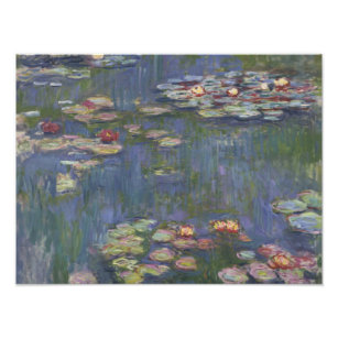 Claude Monet - Water Lilies Fotodruck