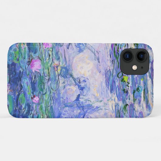 Claude Monet Water Lilies Französische Impressioni Case-Mate iPhone Hülle (Rückseite (Horizontal))
