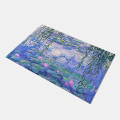 Claude Monet Water Lilies Französische Impressioni Fußmatte (Schrägansicht)