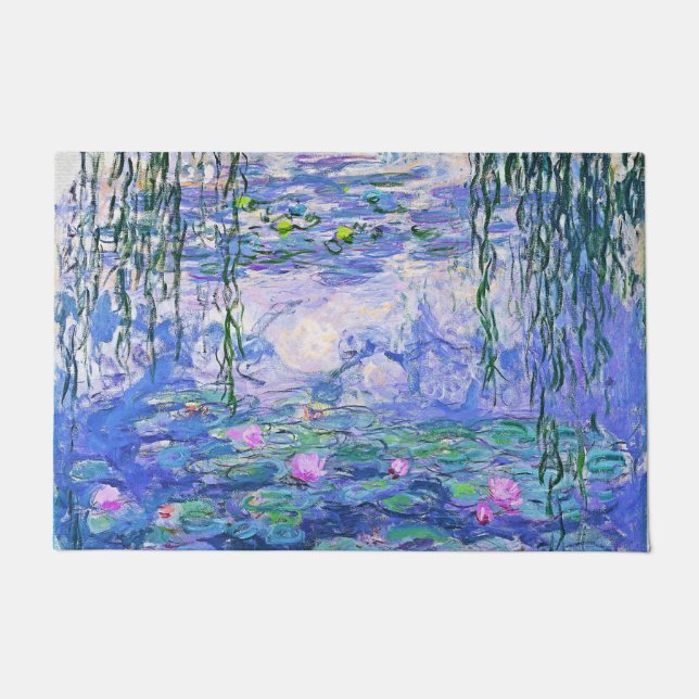 Claude Monet Water Lilies Französische Impressioni Fußmatte (Vorderseite)