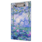 Claude Monet Water Lilies Französische Impressioni Klemmbrett (Links)