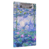 Claude Monet Water Lilies Französische Impressioni Klemmbrett (Rechts)