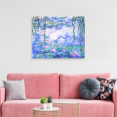 Claude Monet Water Lilies Französische Impressioni Leinwanddruck (Insitu (Wohnzimmer))
