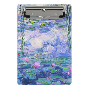Claude Monet Water Lilies Französische Impressioni Mini Klemmbrett