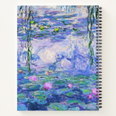 Claude Monet Water Lilies Französische Impressioni Notizblock (Rückseite)