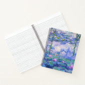 Claude Monet Water Lilies Französische Impressioni Notizblock (Innenseite)