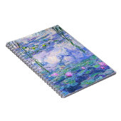 Claude Monet Water Lilies Französische Impressioni Notizblock (Rechte Seite)