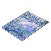 Claude Monet Water Lilies Französische Impressioni Notizblock (Linke Seite)