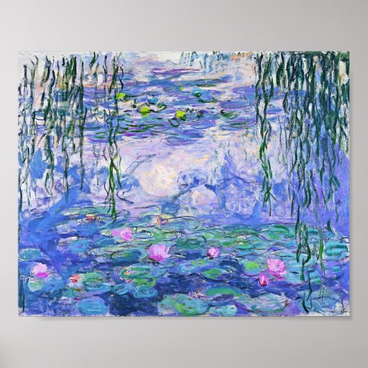 Claude Monet Water Lilies Französische Impressioni Poster (Vorne)