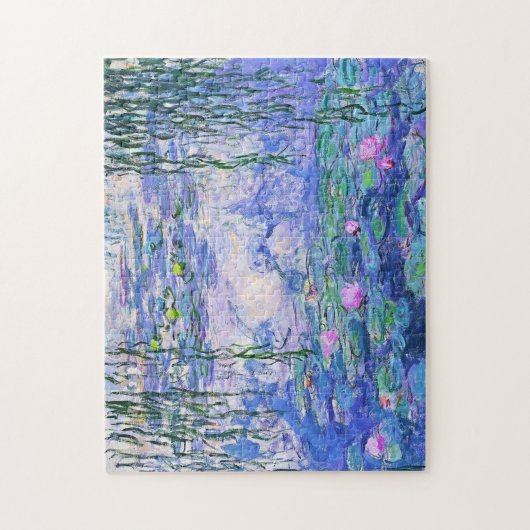 Claude Monet Water Lilies Französische Impressioni Puzzle (Vertikal)