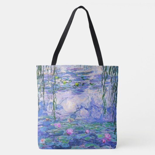 Claude Monet Water Lilies Französische Impressioni Tasche (Vorderseite)