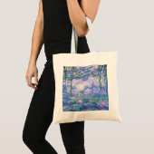 Claude Monet Water Lilies Französische Impressioni Tragetasche (Vorderseite (Produkt))