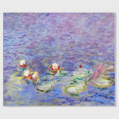 Claude Monet - Water Lilies Geschenkpapier (Flach)